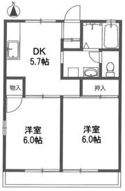 I・S・フラッツの間取り画像