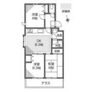 コンフォート三鷹台の間取り画像