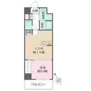 ベイアズール関内の間取り画像