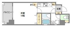 キャナルコート内久宝寺の間取り画像