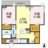 (仮)D-ROOM北小岩の間取り画像