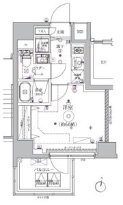 RELUXIA TERRACE 横濱吉野町の間取り画像