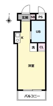 鈴木ビルヴァンハウス杉田の間取り画像