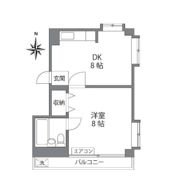 ドエル大橋の間取り画像