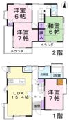 嵐山町平澤 貸家の間取り画像