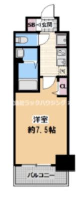 アドバンス大阪城北グレカーレの間取り画像