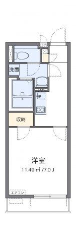 クレイノアズールの間取り画像