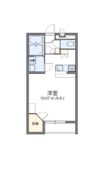 レオパレス芳田Ⅱの間取り画像