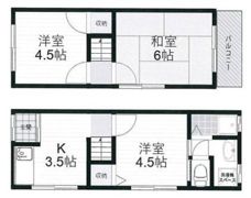 南野2丁目貸家の間取り画像