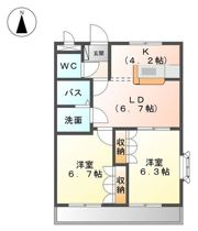フィールドハイツMの間取り画像