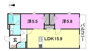 リヴェールマノワールの間取り画像