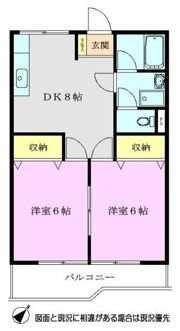 サンライズ志木の間取り画像