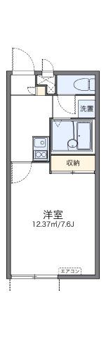 レオパレス萩の台の間取り画像