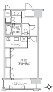 KAISEI 新神戸 第2 WESTの間取り画像