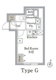 LiveFlat東高円寺Ⅱの間取り画像