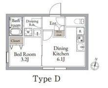 LiveFlat東高円寺Ⅱの間取り画像