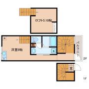 tanoshime荘の間取り画像