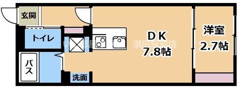 ハイラル栗東駅前の間取り画像