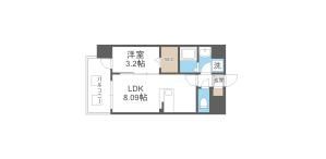 Alivis都島通の間取り画像