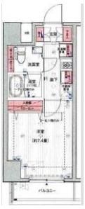 プレール・ドゥーク木場駅前の間取り画像