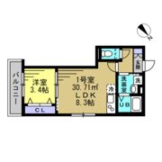 Leaf Hills Kamifukuokaの間取り画像