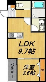 LECOCON岩倉の間取り画像