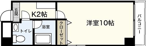 アンプレッシオン十日市の間取り画像