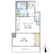 リエール若松町の間取り画像