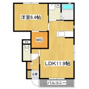 カーサブルーノEの間取り画像