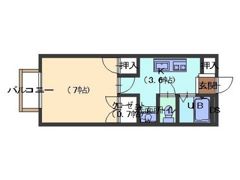 シャンマルクの間取り画像