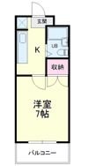 すみれ館Ⅱの間取り画像