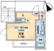 Nクレールの間取り画像