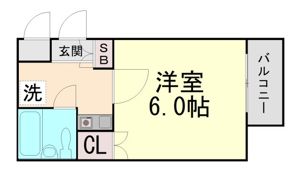 神戸リブプレイス深江南の間取り画像