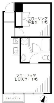 ヴィラージュモカ西荻窪の間取り画像