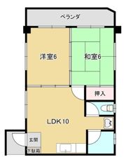 グリーンマンションの間取り画像