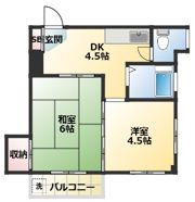 新力ハウスの間取り画像