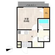 インペリアル玉出の間取り画像