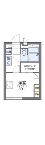 レオパレスハイムシードの間取り画像