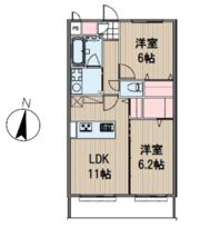 ウッドコート御南の間取り画像