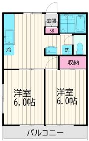 フォーリストハイツの間取り画像