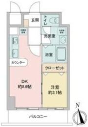 La Douceur今池の間取り画像