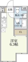 モアナコート北綾瀬の間取り画像