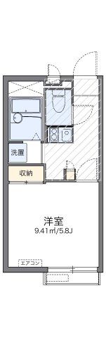 レオパレススペーシア 東池袋の間取り画像