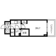 IW RESIDENCE大阪CREST TAPPの間取り画像