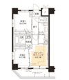 フロール横浜三ツ沢 三番館の間取り画像