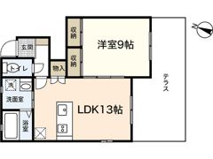エルメゾンクロエの間取り画像