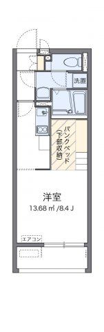 レオネクスト輝の間取り画像