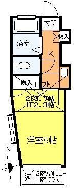 メゾン欅の間取り画像