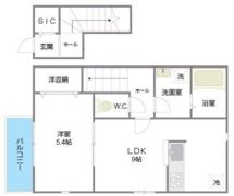 ラテールA棟の間取り画像