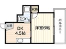 コーポ西田の間取り画像